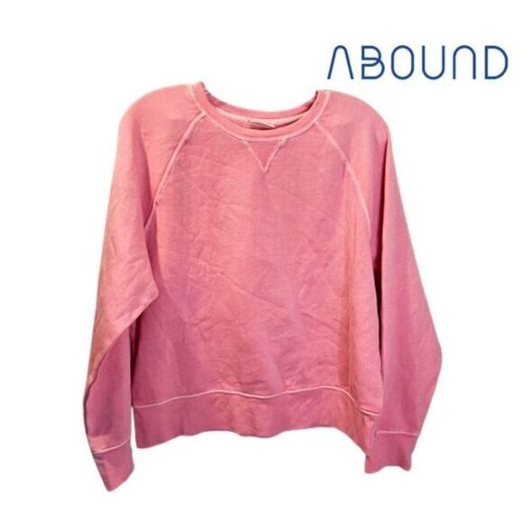 ABOUND Women's Crewneck Raglan Sleeve Pullover Sweater NWT - Picture 3 of 5